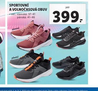 Lidl Sportovní a volnočasová obuv nabídka