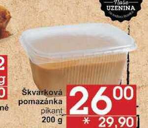Jip Škvarková pomazánka pikant, 200 g nabídka