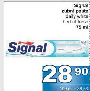 Jip Signal zubní pasta 75ml nabídka