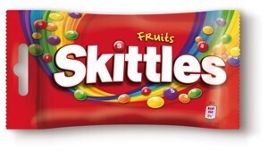 Jip Skittles, vybrané druhy 38g nabídka