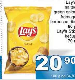 Jip Lay's 60g nabídka