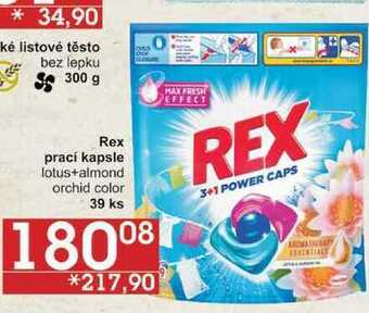 Jip Rex prací kapsle lotus+almond, 39 ks nabídka