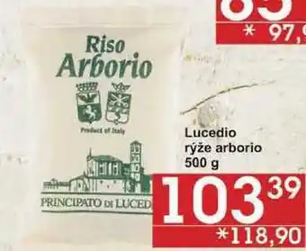 Lucedio rýže arborio, 500 g