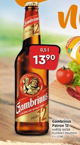 Coop Gambrinus Patron 12 0,5l nabídka