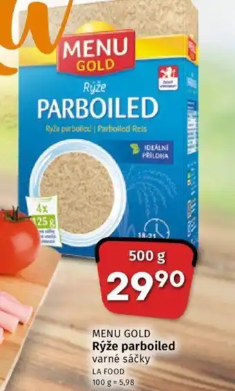 Coop MENU GOLD Rýže parboiled 500g nabídka
