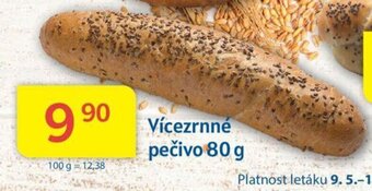 Kubík potraviny Vícezrnné pečivo 80 g nabídka