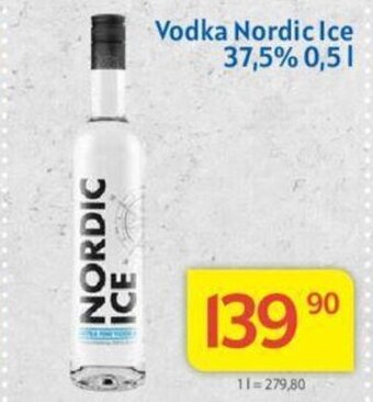 Kubík potraviny Vodka Nordic Ice 37,5% 0,5l nabídka