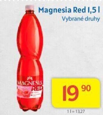 Kubík potraviny Magnesia Red 1,5l nabídka