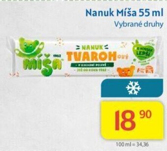 Kubík potraviny Nanuk Míša 55 ml nabídka