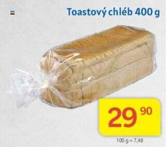 Kubík potraviny Toastový chléb 400 g nabídka