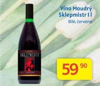 Kubík potraviny Víno Moudrý Sklepmistr II nabídka