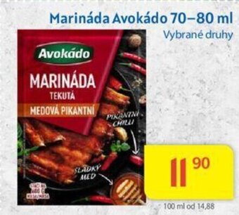 Kubík potraviny Marináda Avokádo 70-80 ml nabídka