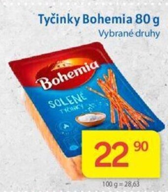 Kubík potraviny Tyčinky Bohemia 80 g nabídka