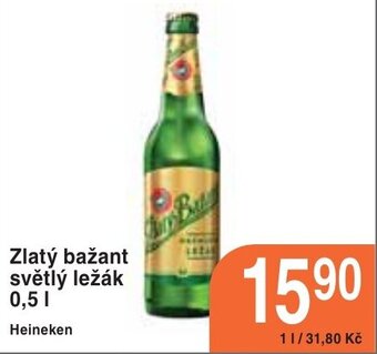 Coop hb Zlatý bažant světlý ležák 0,5l nabídka