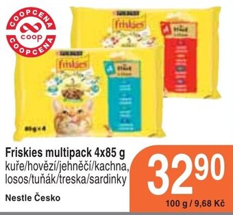 Coop hb Friskies multipack 4x85 g nabídka