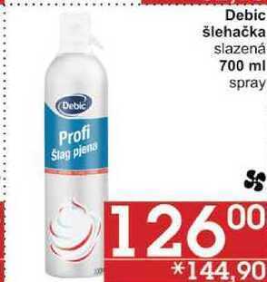 Jip Debic šlehačka slazená 700 ml spray nabídka