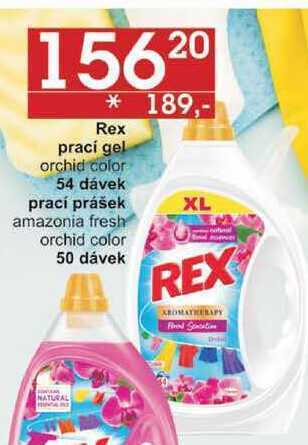 Rex prací gel orchid color 54 dávek