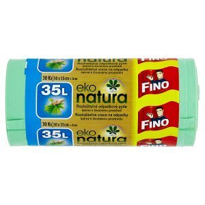 Jip Fino eko natura rozložitelné odpadkové pytle šetrné k životnímu prostředí 35l 30 ks nabídka