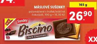 Lidl Máslové sušenky, 165 g nabídka