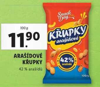 Lidl Arašídové křupky, 100 g nabídka