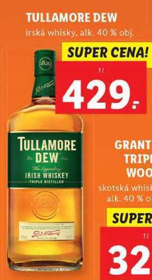 Lidl Tullamore dew, 1 l nabídka
