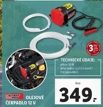 Lidl Olejové čerpadlo 12 v nabídka