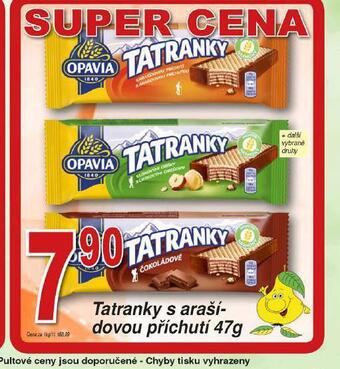 Hruška Tatranky s arašídovou příchutí nabídka