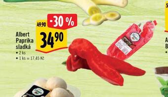 Albert Paprika sladká nabídka