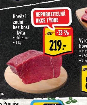 Albert Hovězí zadní bez kosti nabídka