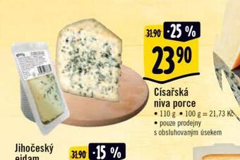 Albert Císařská niva sýr nabídka