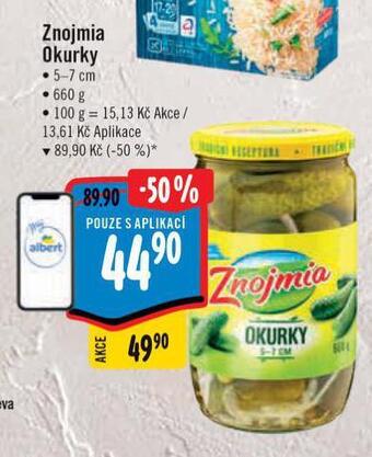 Albert Znojmia okurky nabídka