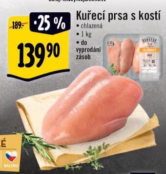 Albert Kuřecí prsa s kostí nabídka