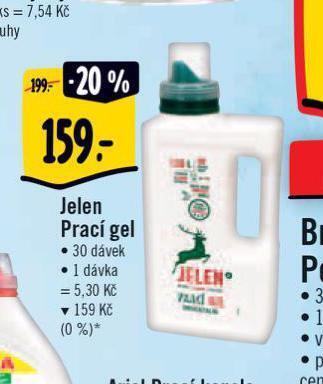 Albert Jelen prací gel nabídka