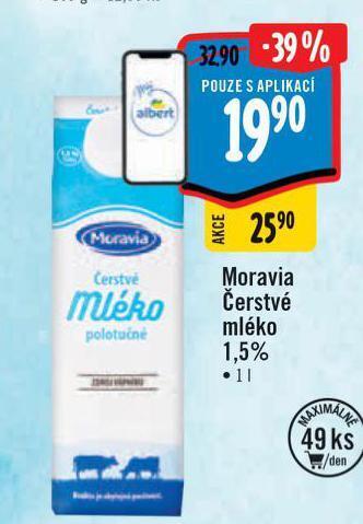 Albert Moravia čerstvé mléko nabídka