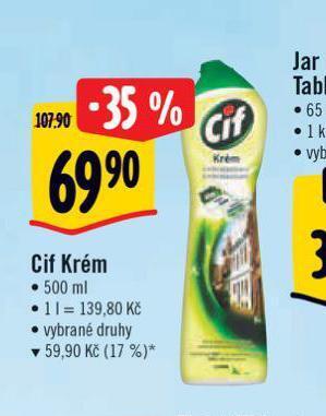 Albert Cif krém nabídka