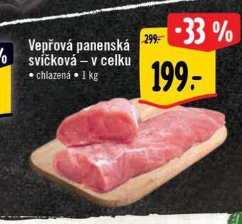 Albert Vepřová panenská svíčková nabídka