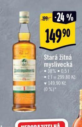 Albert Stará žitná myslivecká nabídka