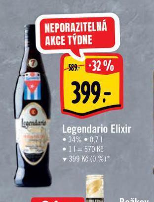 Albert Legendario elixir nabídka