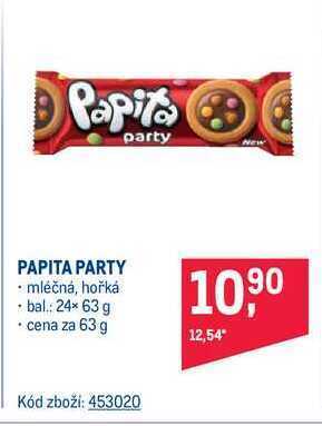Makro Papita party 63 g nabídka