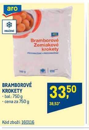 Aro bramborové krokety 750 g