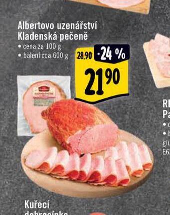 Albert Kladenská pečeně nabídka