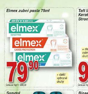Hruška Elmex zubní pasta nabídka