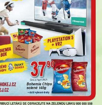 Hruška Bohemia chips solené nabídka
