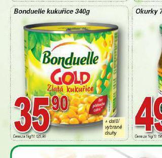 Hruška Bonduelle kukuřice nabídka
