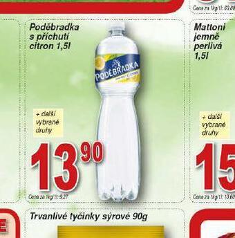 Hruška Poděbradka s příchutí citron nabídka