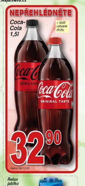 Hruška Coca cola nabídka