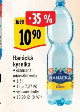 Albert Hanácká kyselka nabídka