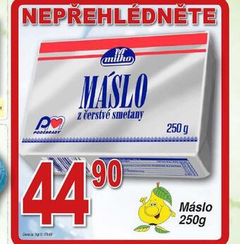 Hruška Máslo nabídka