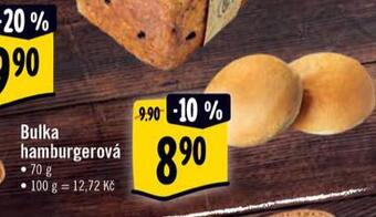 Albert Bulka hamburgerová nabídka