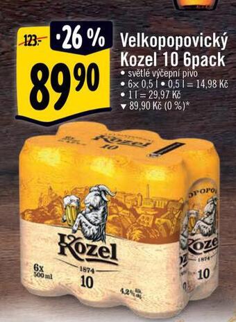 Albert Pivo velkopopovický kozel nabídka